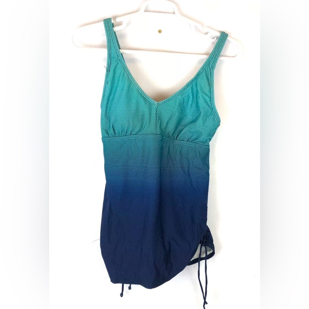 Tyr Women’s Blue One Piece Swimsuit Size 14